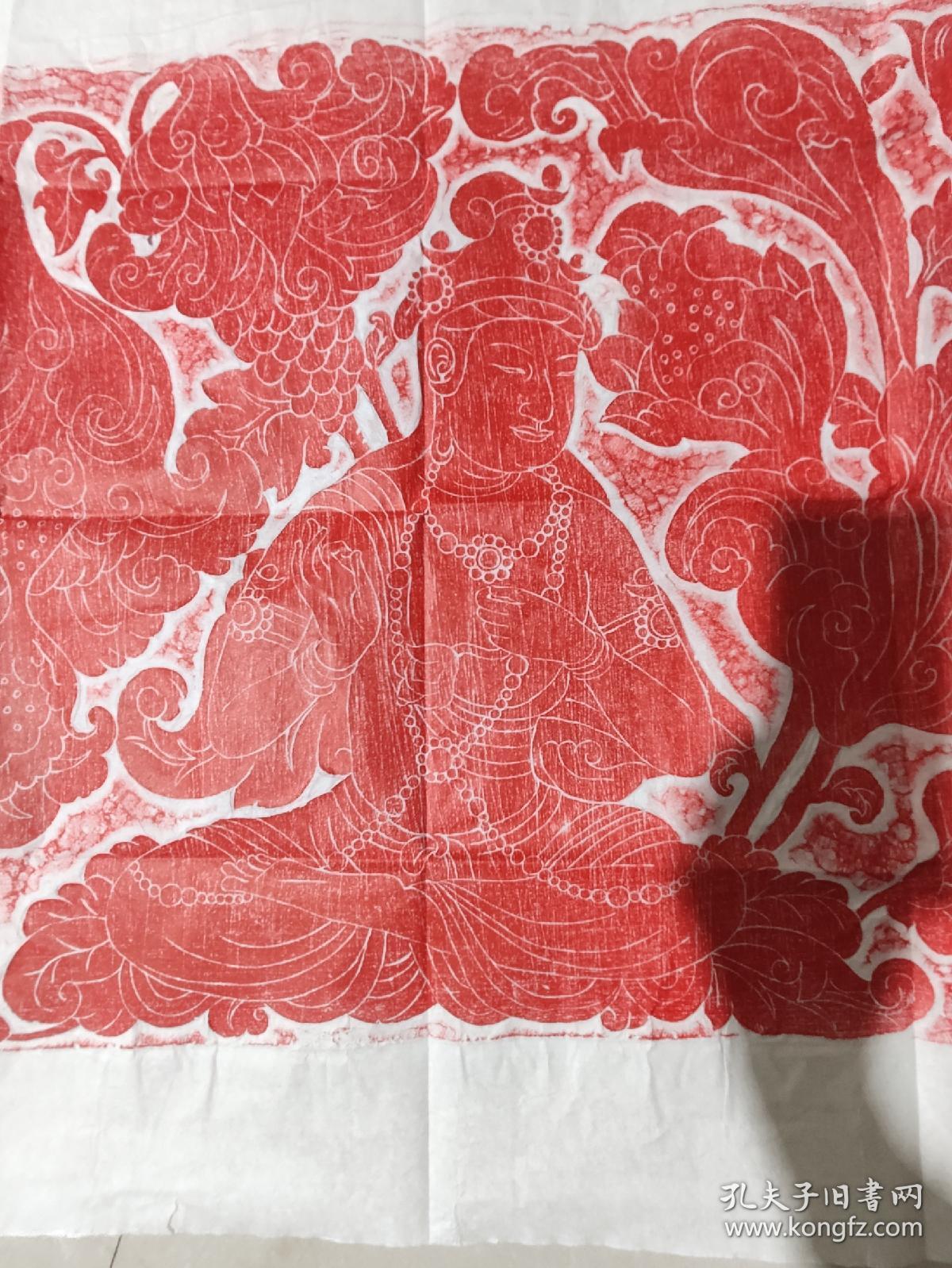 唐代线刻佛像之杰作莲花精美绝伦佛相庄严气度非凡长6851cm