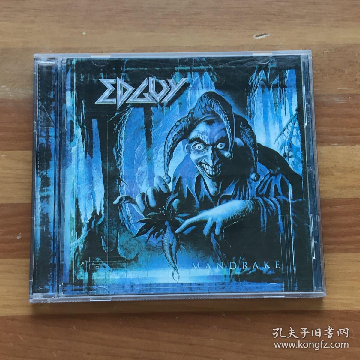 摇滚乐:edguy德国力量金属乐队cd专辑mandrake