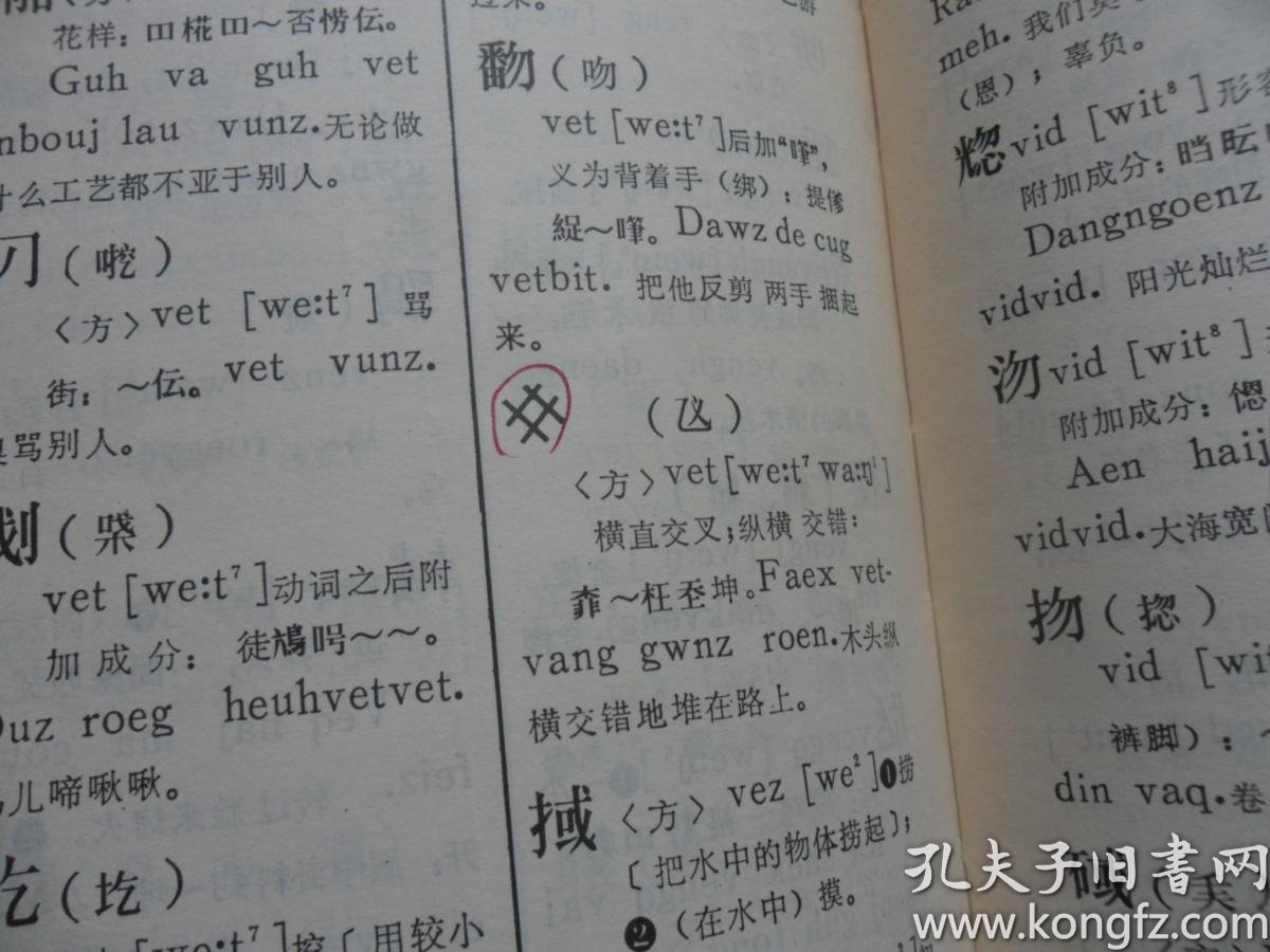 古壮字字典(初稿)一版一印