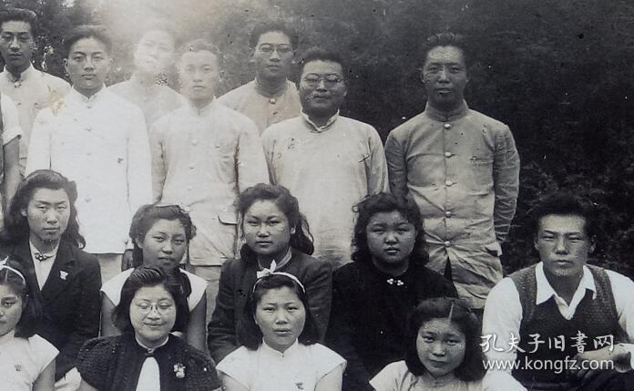 民国老照片:民国南京国立中央大学医药学院,1941年游