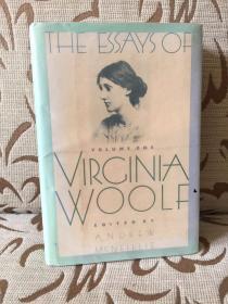 The essays of Virginia Woolf volume one 1904-1912 《伍尔夫散文集之卷一》馆藏精装本 1986年美国初版初印