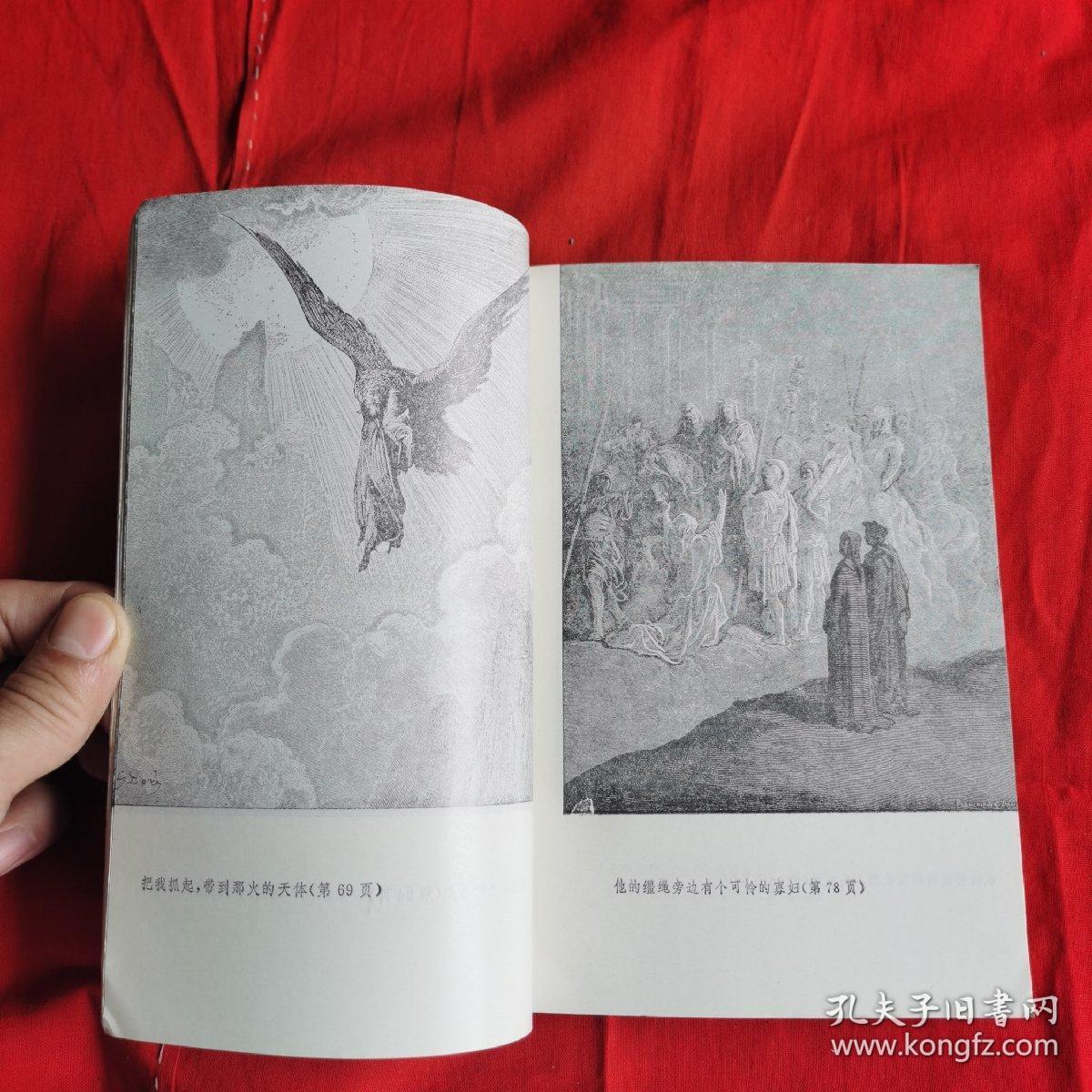 神曲(天堂篇,地狱篇,炼狱篇)_但丁_孔夫子旧书网
