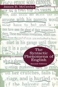 The Syntactic Phenomena Of English