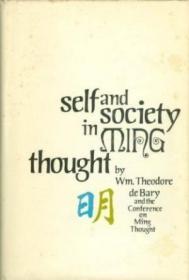 Self And Society In Ming Thought