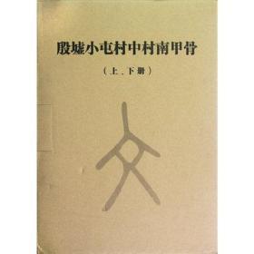 殷墟小屯村中村南甲骨（16开精装  全二册）