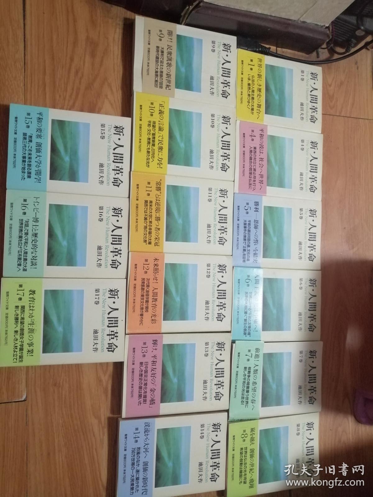 人间革命1 2 3 5 6 新人间革命第1 17卷缺2 3 新人间革命19 22卷精装24本合售 孔夫子旧书网