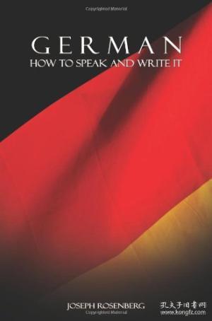German: How To Speak And Write It (beginners' Guides)