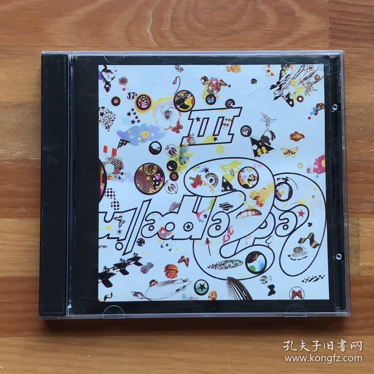 摇滚乐:led zeppelin硬摇滚重金属鼻祖同名cd专辑led zeppelin 3