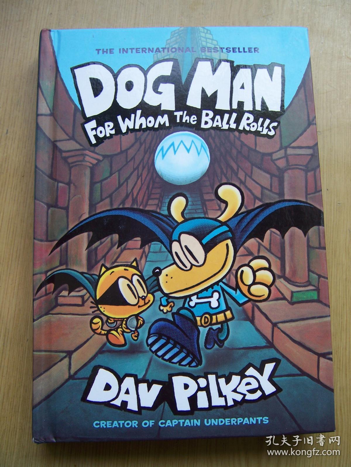 dog man for whom the ball rolls (神探狗狗的冒险) 【英文原版 漫画