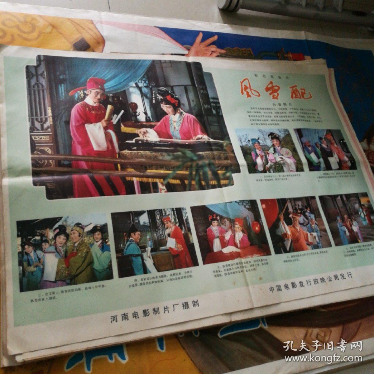 保老保真电影海报2开风雪配