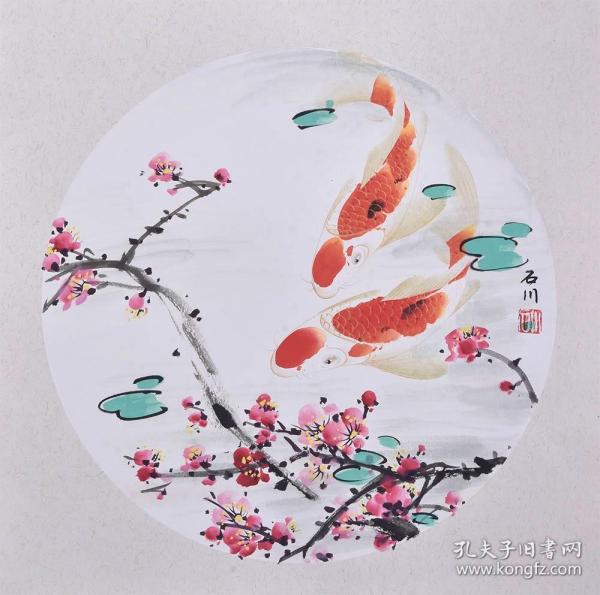 花鸟 石川2 卡纸