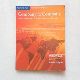 Company to Company Student s Book（书内有写字和划线）