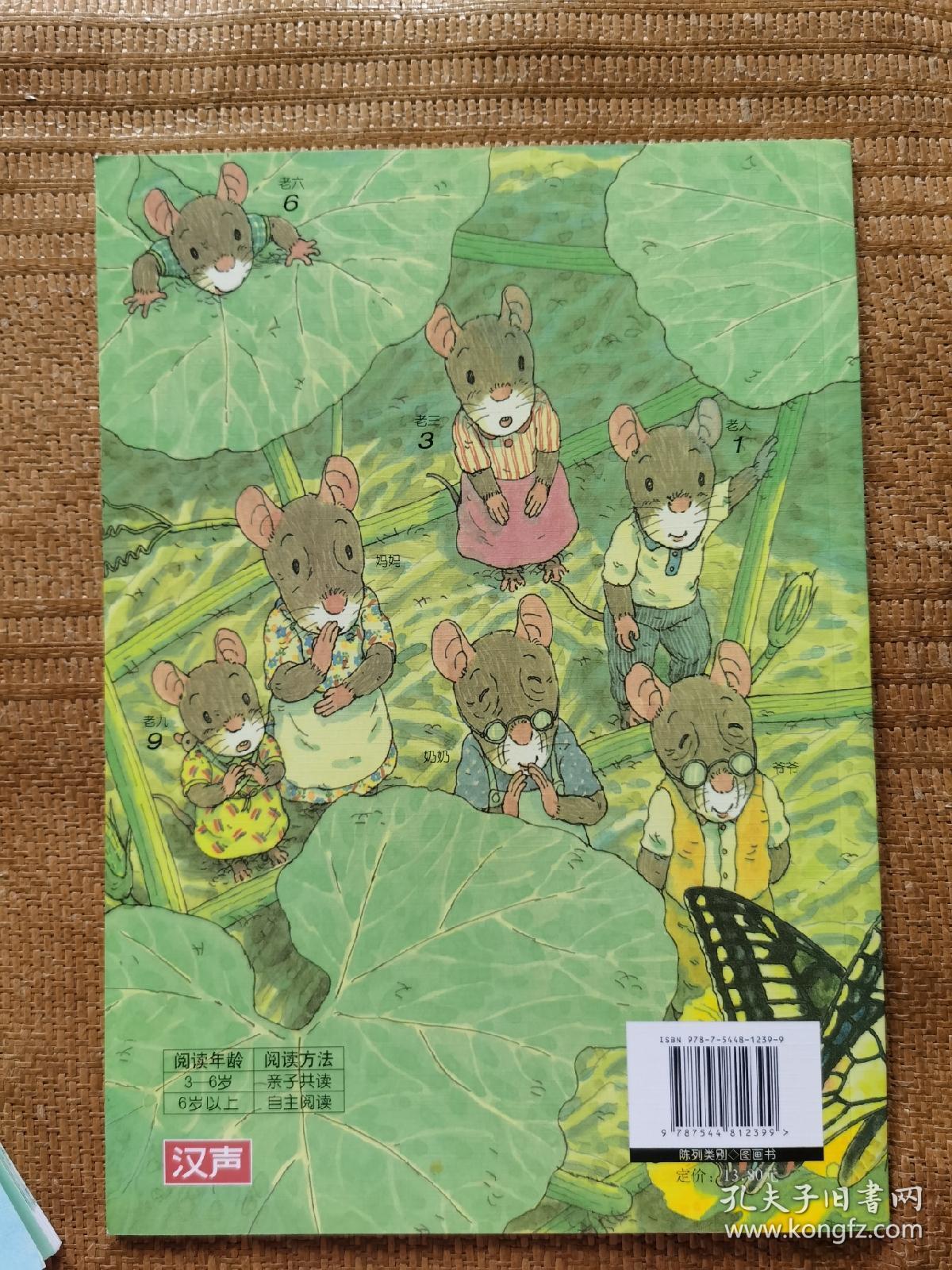 14只老鼠种南瓜