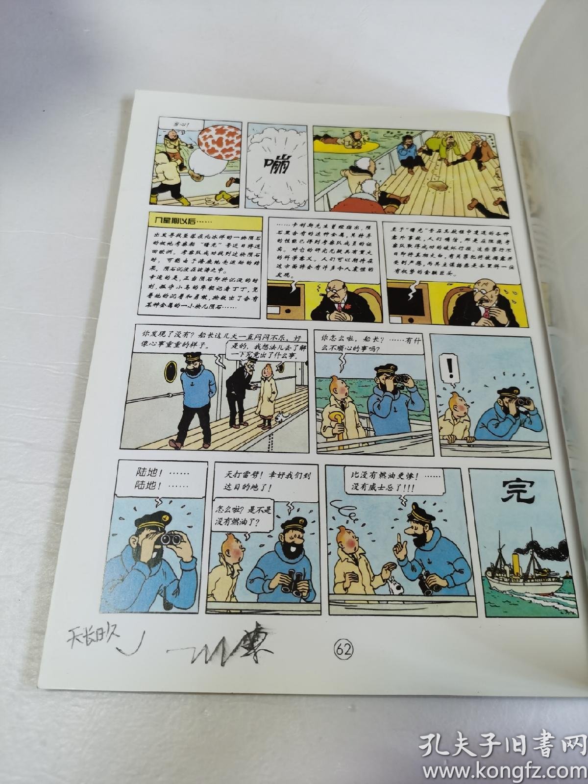 丁丁历险记·神秘的流星