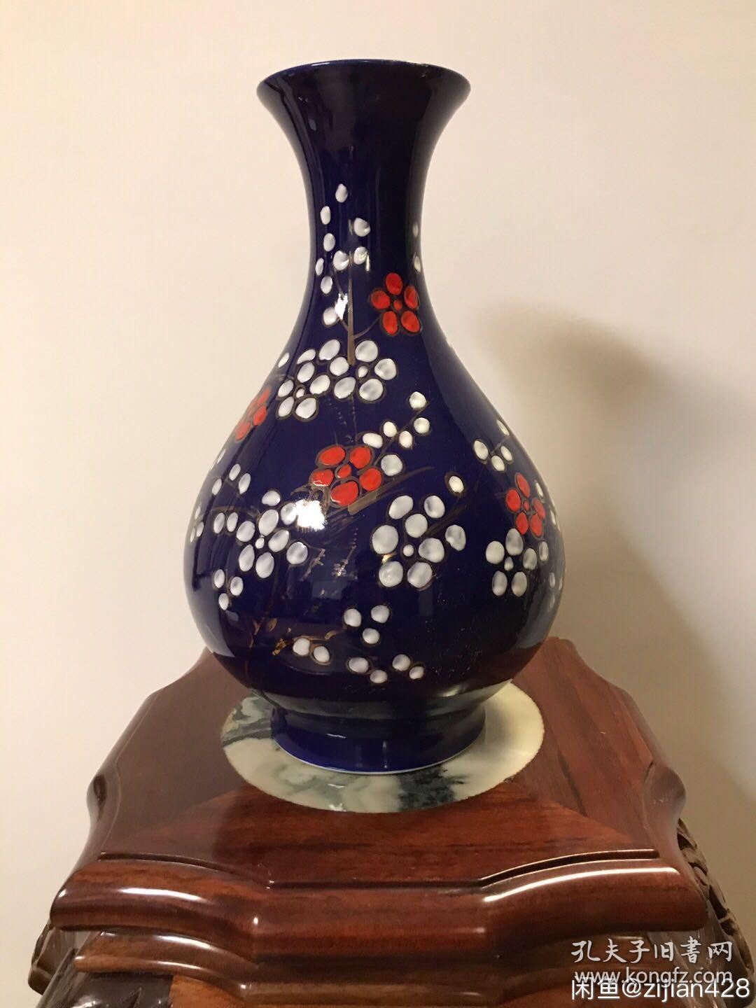 景德镇老花瓶90年代末景德镇老花瓶风格独特自家收藏超过20年高约36