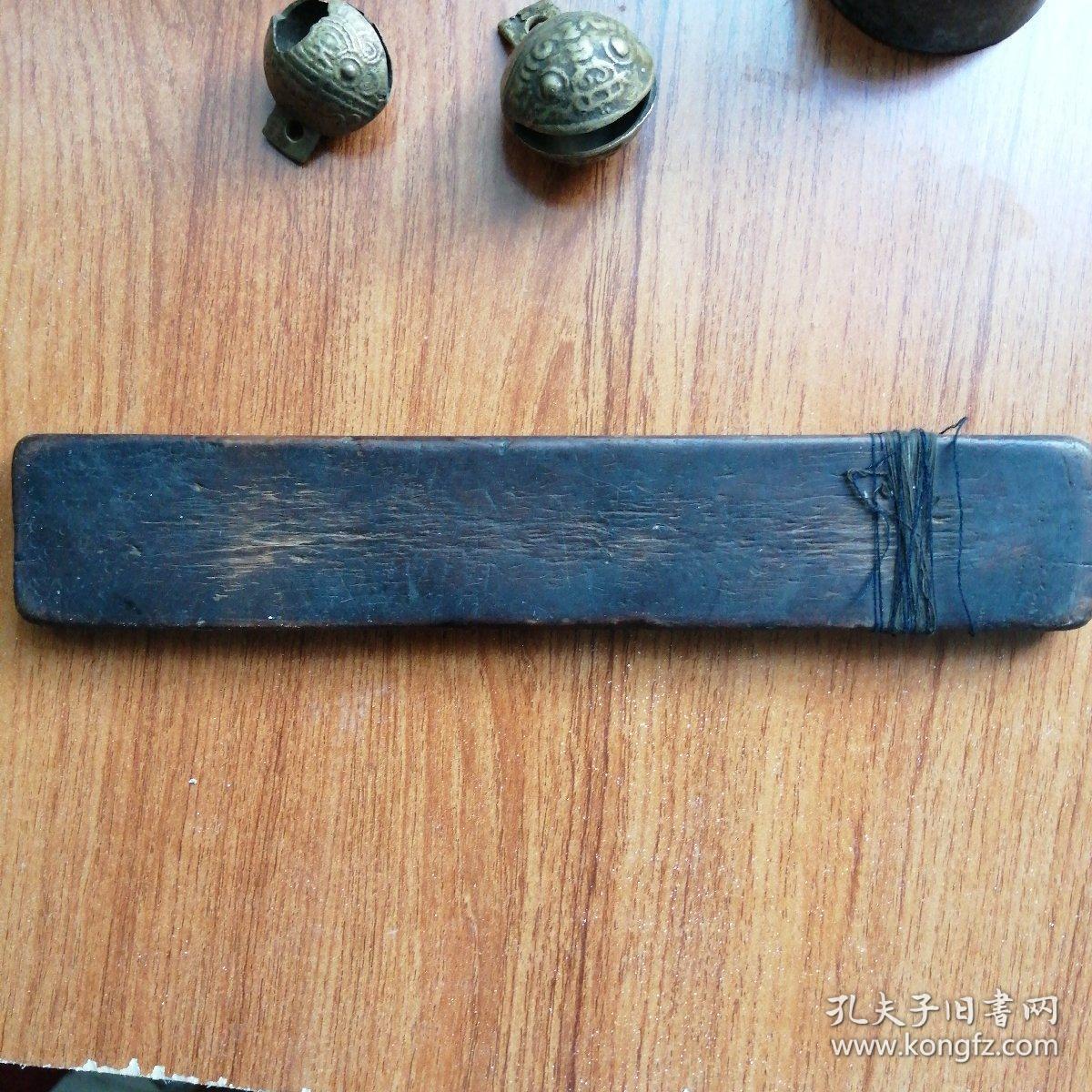 老线板子缠线板老包浆老物件民俗老物件.