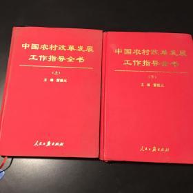 中国农村改革发展工作指导全书（上下册）合售 精装