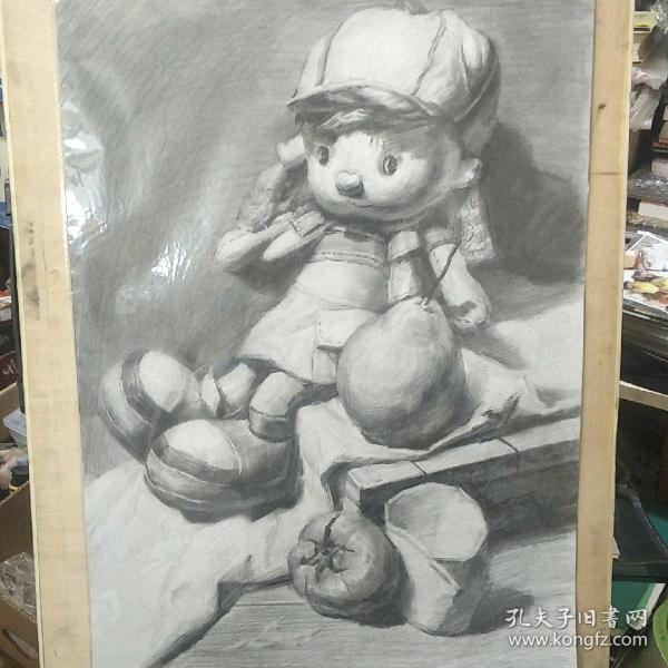 素描布娃娃