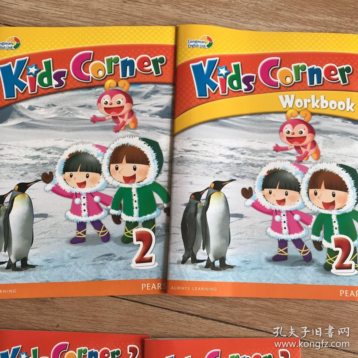 kids corner pack 2朗文英语直通车少儿教材 [盒装]全新原装进口全套5