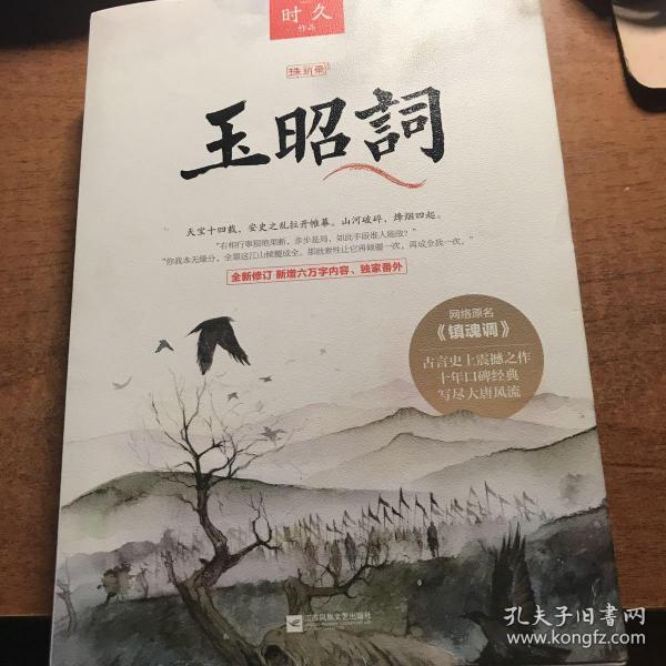 本店暑期悦读系列:玉昭词 上下 装帧完好,书籍很新 一版一印