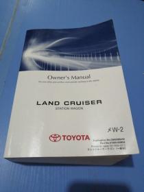 丰田汽车 TOYOTA  LAND CRUISER STATION WAGON w-2（双语版英语和阿拉伯语）厚册