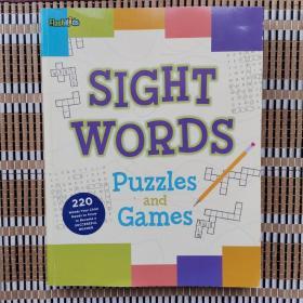 进阶第2册The Complete Book of Sight Words Puzzles and Games 220个高频词汇练习 英文原版