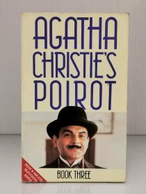 阿加莎·克里斯蒂：大侦探波罗 3   Agatha Christie's Poirot Book Three （Fontana 1991年版）（英国推理小说）英文原版书