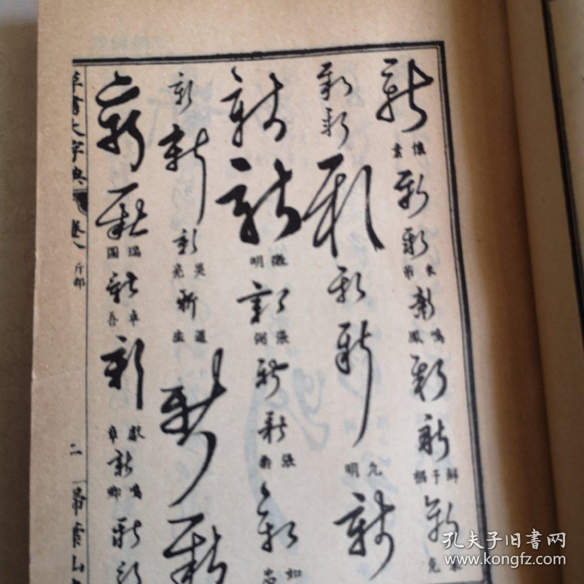 草书大字典(中册)