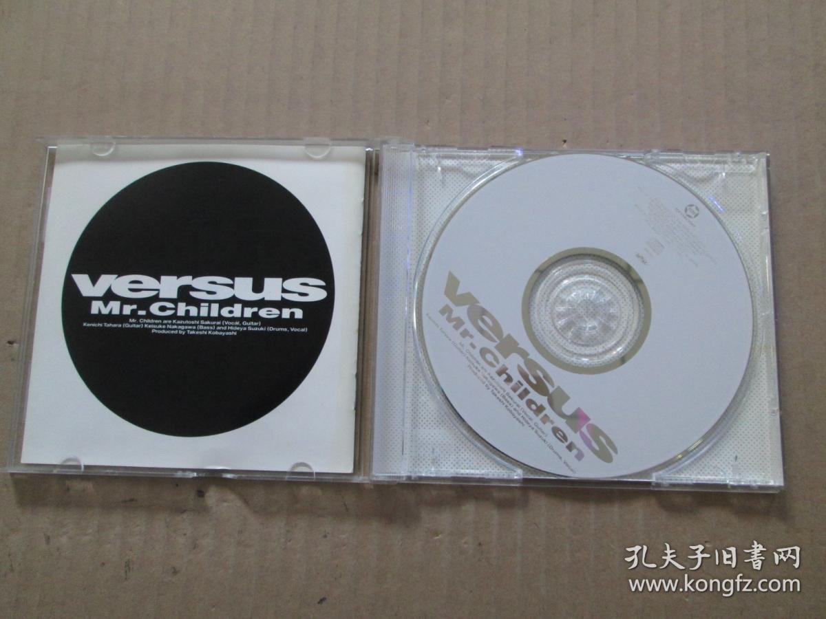 Mr Children 桜井和寿 田原健一 中川敬輔 鈴木英哉 Versus 流行摇滚j Pop 开封cd 孔夫子旧书网
