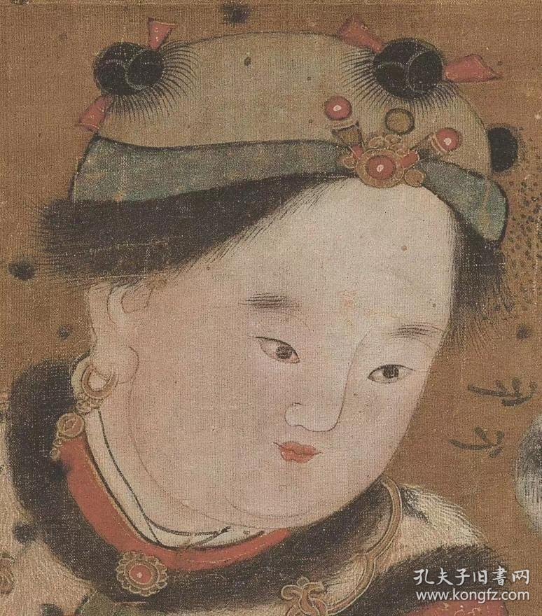 苏汉臣开泰图纸本大小10315091厘米宣纸原色仿真