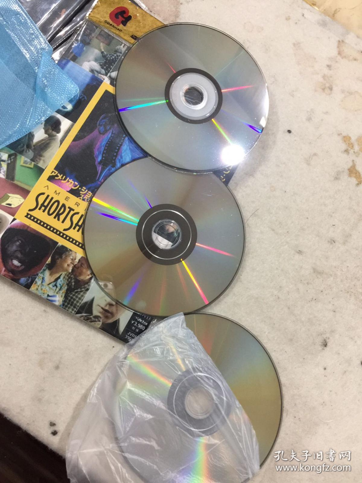 独家绝版 最佳创意短篇集 华美3dvd5 收藏级品相