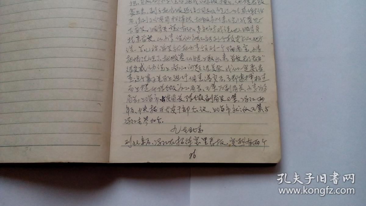 北京 日记本(景泰蓝插页,手抄本小说墨绿色的尸体,梅花党案件,梅花党