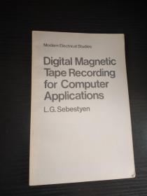 digital magnetic tape recording for computer applications-计算机的数字磁带记录【英文版】