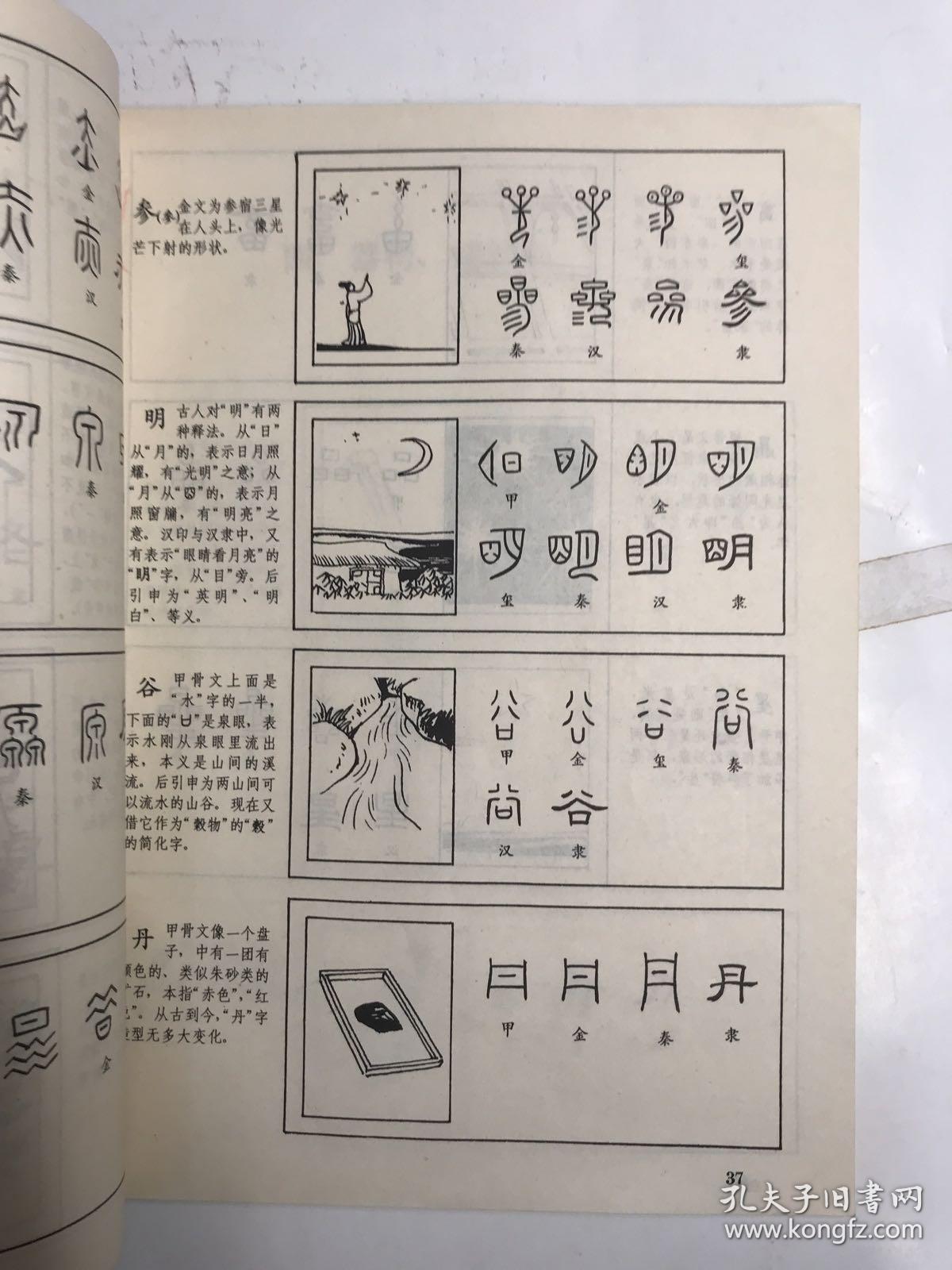 常用汉字演变图说