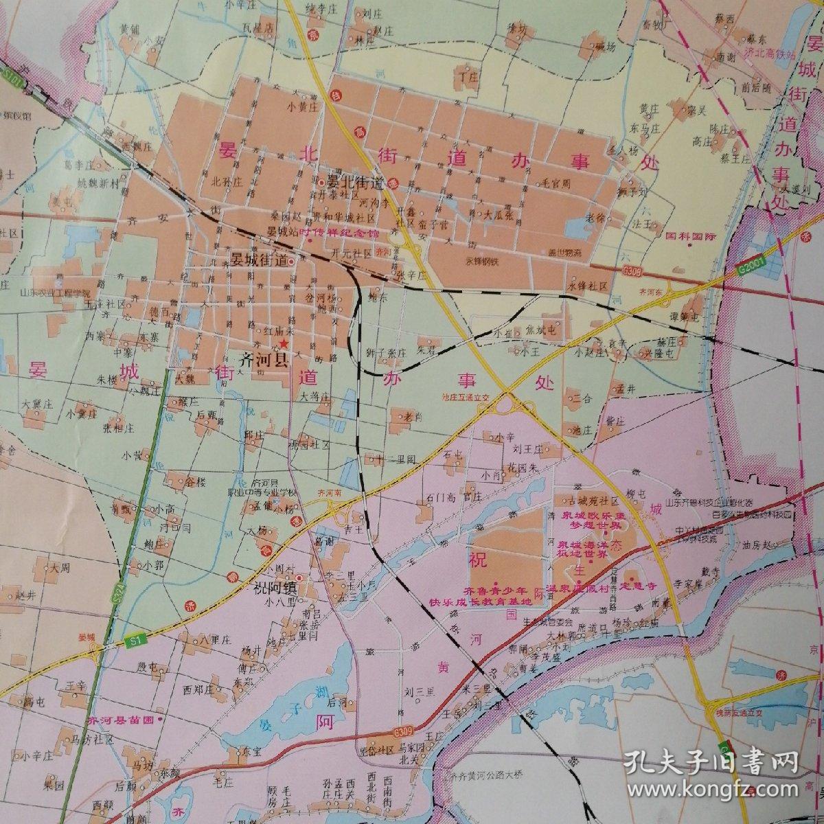 齐河县地图