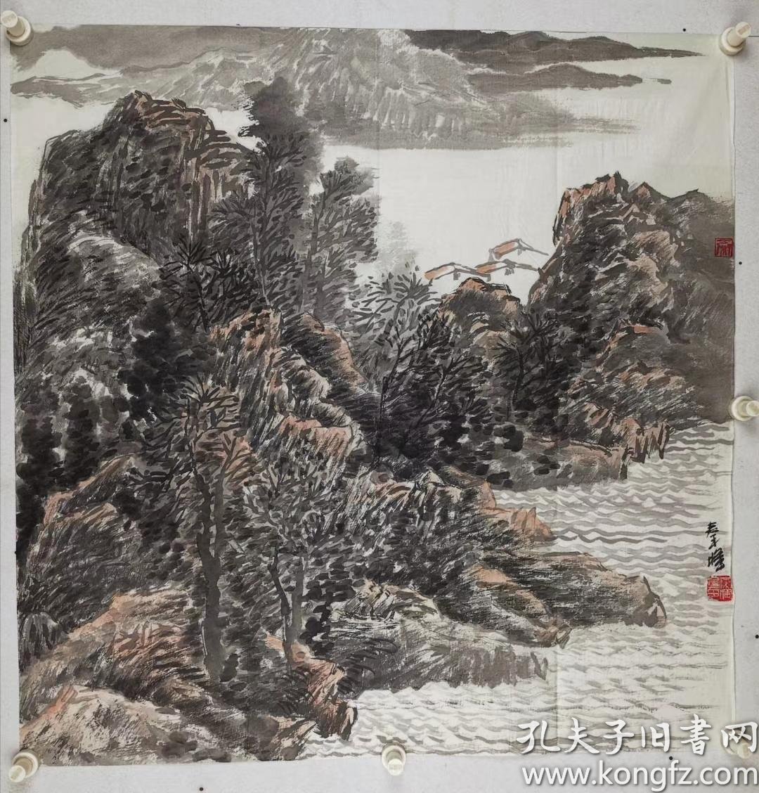 秦晖 尺寸 68/68 软件 男,1969年9月生于桂林市,中国艺术研究院中国画