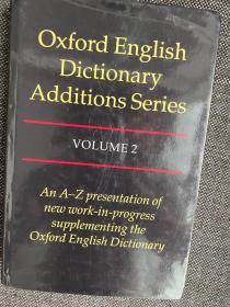 国内现货 Oxford English Dictionary Additions Series Vol. 2 牛津英语词典补编丛书第2卷