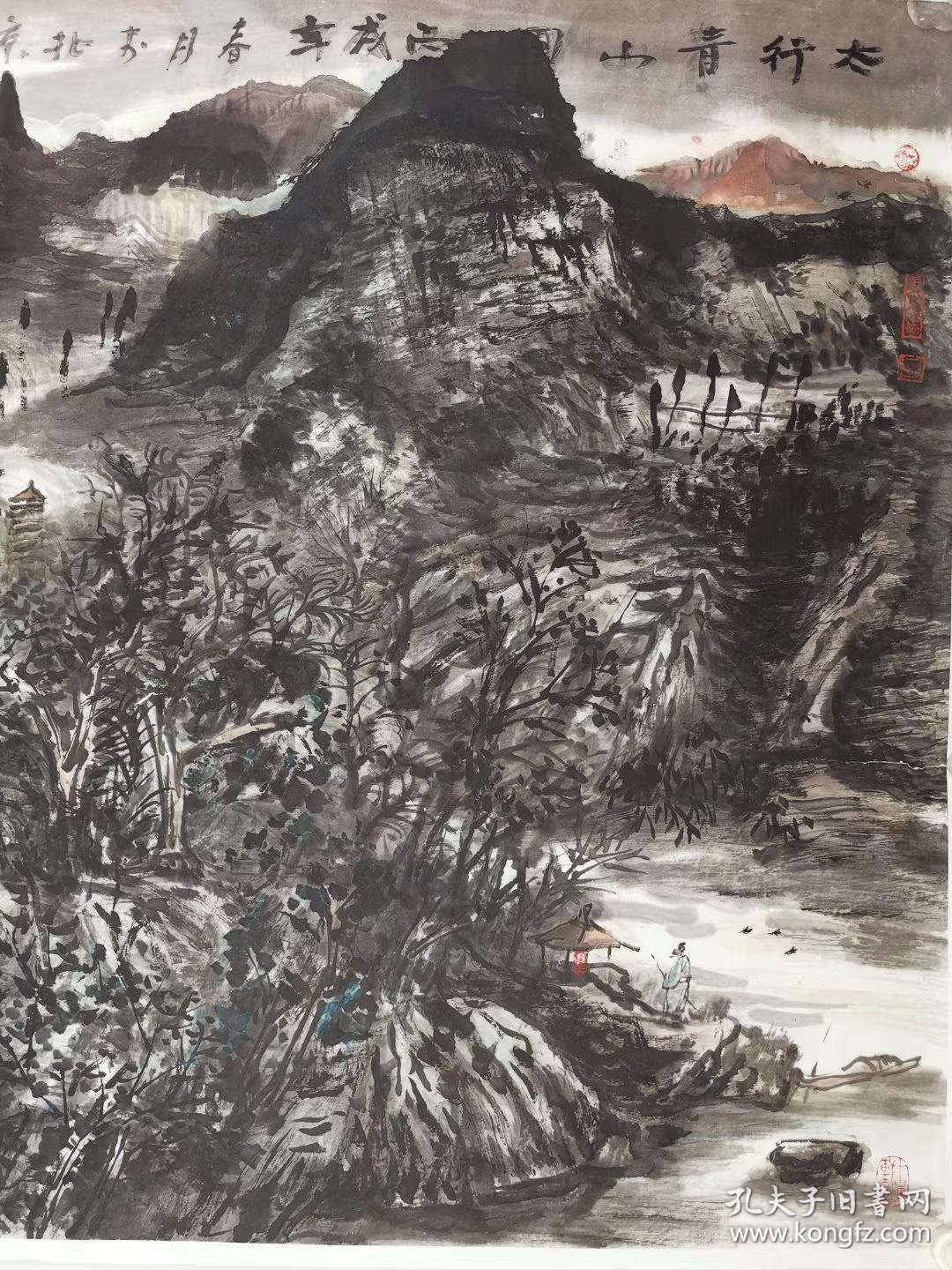 胡文轩 尺寸 68/68 托片笔名一轩,大轩子,1952年生于青岛,现居北京.