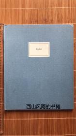 Willy Habl 威利·哈布尔限量作品集  限量制作50本  编号32  其中9幅版画原作  1938年制作 共67页