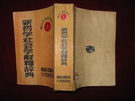 新哲学社会学解释辞典