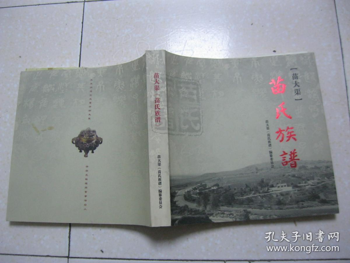 苗氏族谱(苗大渠苗氏族谱,居住在陕西省定边县冯地坑乡苗大渠村,冯崾