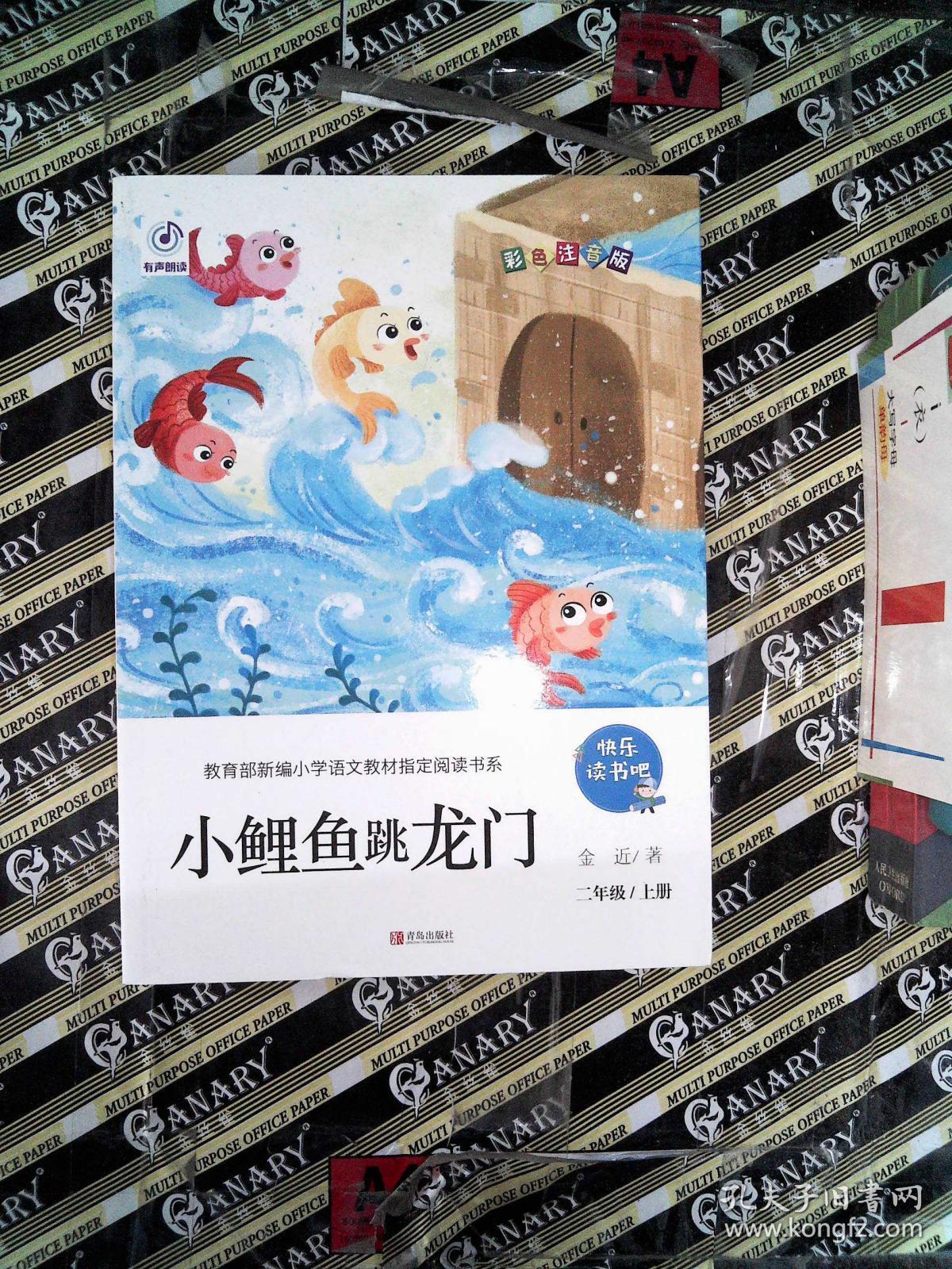小鲤鱼跳龙门 (二年级上册彩色注音版)