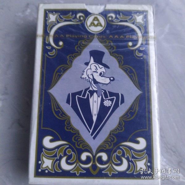 三a扑克,未开封