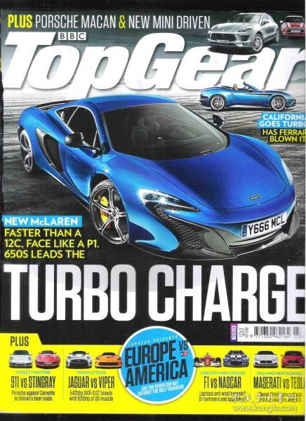 国外汽车杂志| top gear(topgear) 2014年3月 原版英语汽车杂志(靡吵