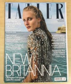 英国版tatler UK 闲谈者2019年9月 英文时尚服饰流行杂志