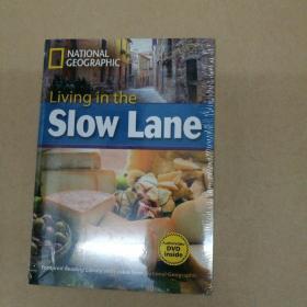 Living in the Slow Lane: 3000 Headwords （National Geographic） 慢车道生活（国家地理 3000词） 附DVD 塑封