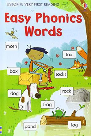 英文原版 Easy Phonic Words 簡單的拼音單詞 幼兒啟蒙單詞書