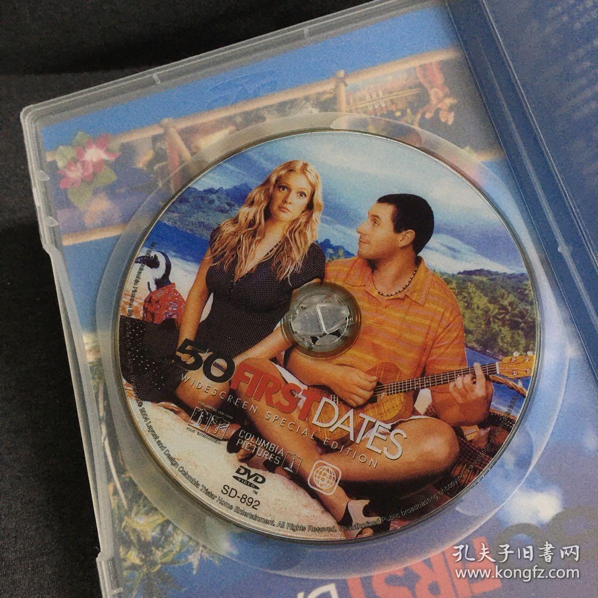 初恋50次 dvd 红龙侧开精装 光盘 碟片 盒装 (个人收藏品) 外国电影