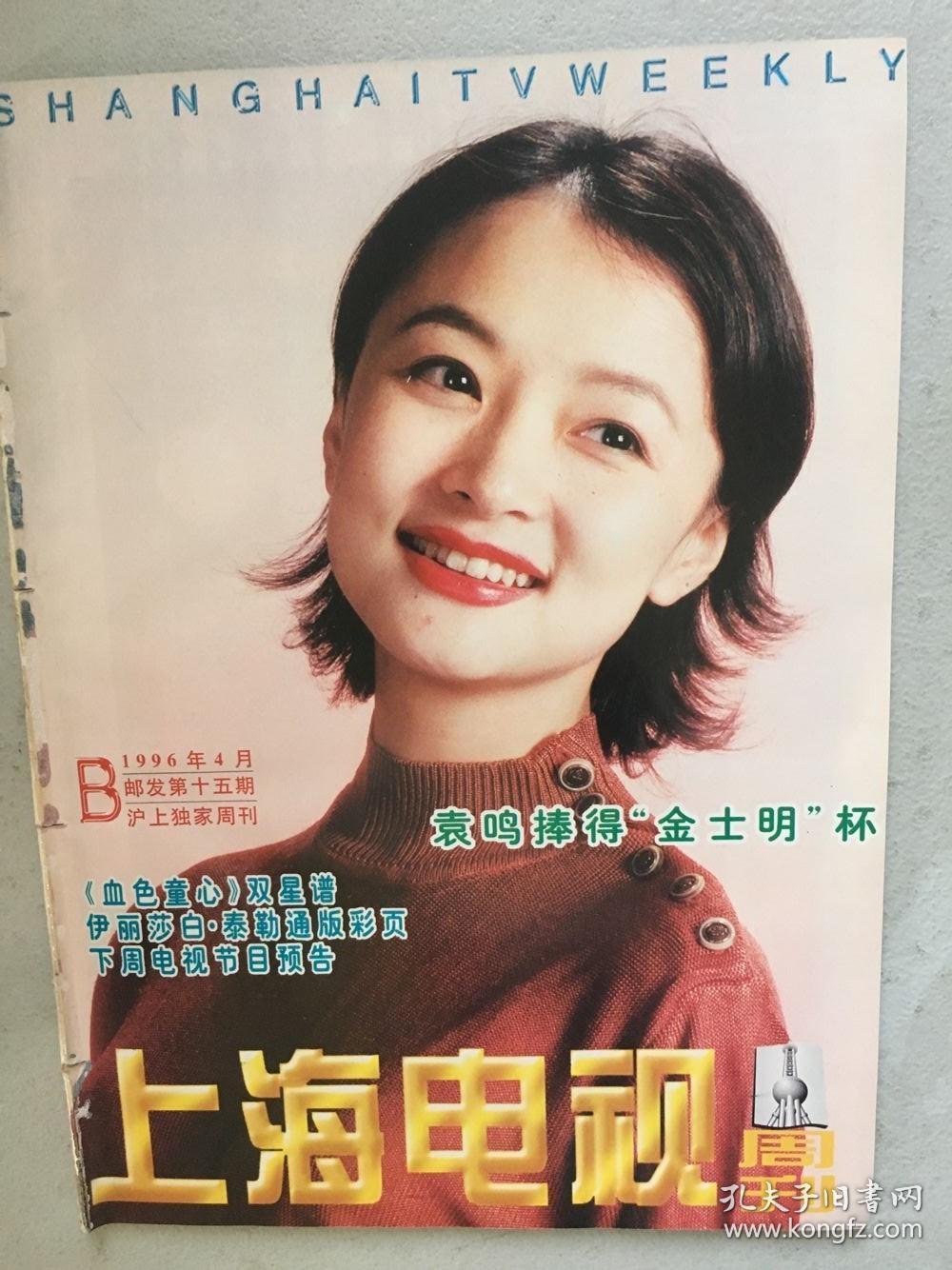 上海电视周刊 翁虹 袁鸣 陆毅 梅婷 张瑜 史戈