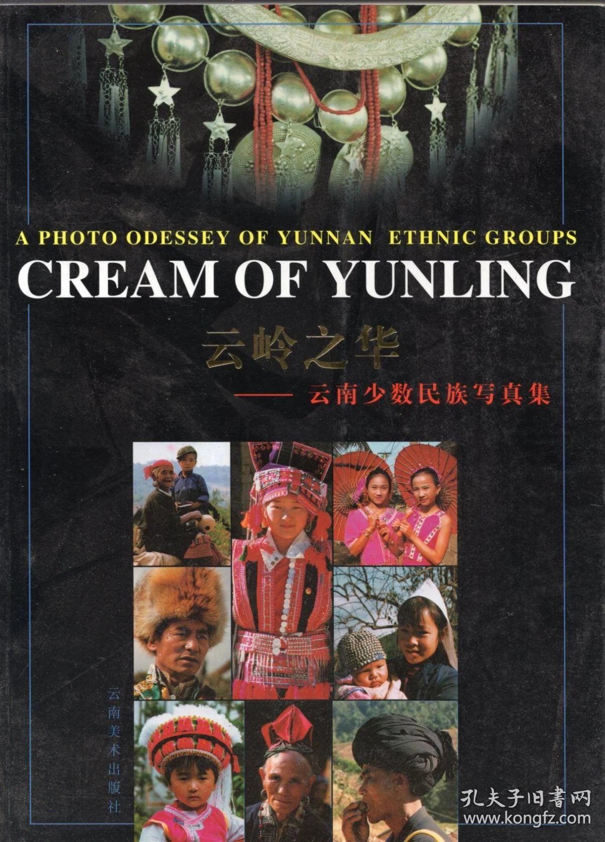 云南少数民族服饰画册云岭之华云南少数民族写真集